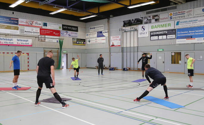 Handball, 3rd league, HSG Beberau-Modau Training start