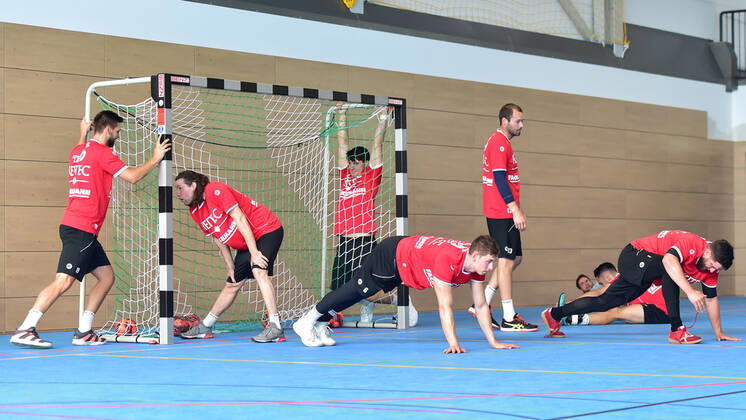 Handball, HBL, HC Erlangen, training start, training