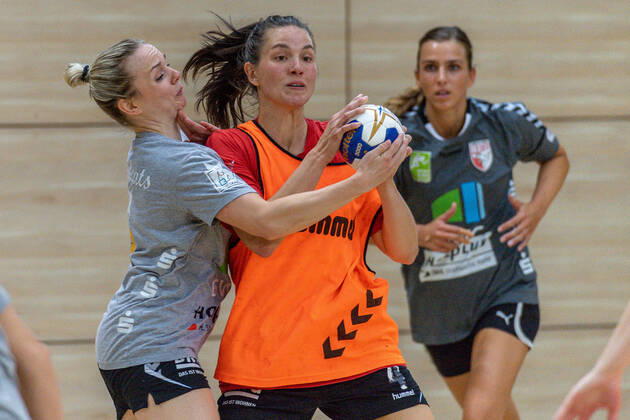 Handball, Women, SV Union Halle-Neustadt Training start