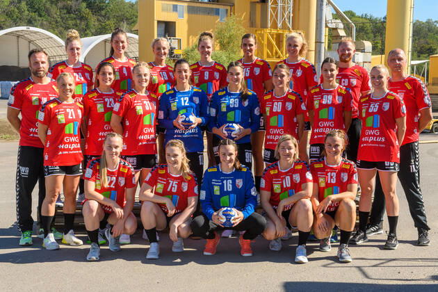Handball, Women, SV Union Halle-Neustadt Presentation