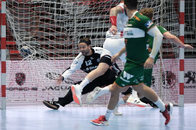 Handball, test match, MT Melsungen - HSG Wetzlar