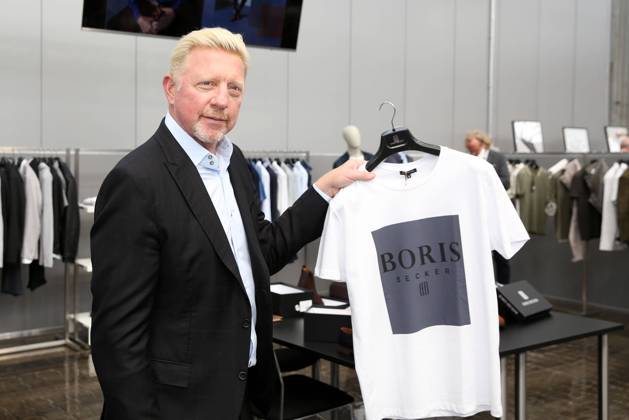 Trade mark dispute over Boris Beckers fashion label, archive images