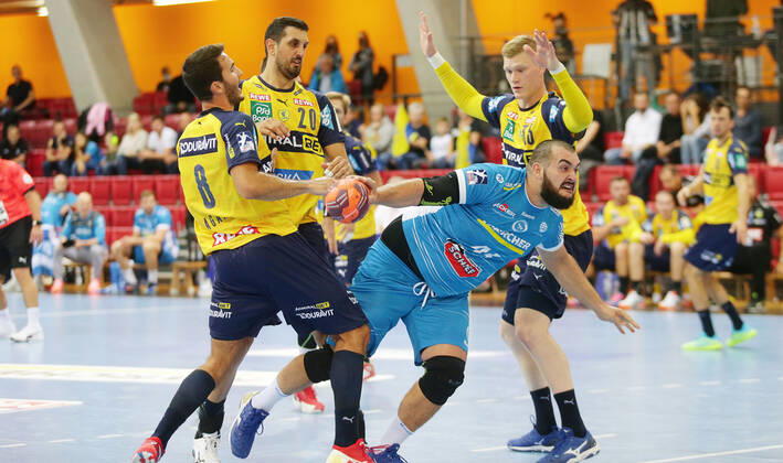 Handball, BGV Handball Cup, TVB 1898 Stuttgart - Rhine-Neckar Lions