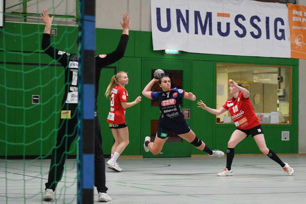 Handball, women, 2nd BL, HSG Freiburg Red Sparrows - SG H2Ku Herrenberg