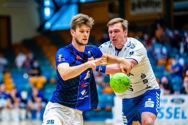 Handball, test match, Dessau-Roßlau HV 06 - EHV Aue