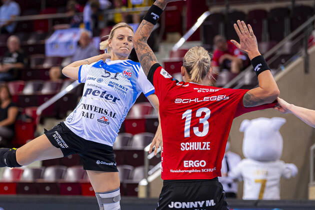 Handball, Women, 1.BL, SG BBM Bietigheim - Thuringia HC