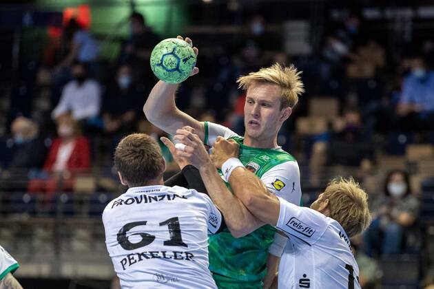 Handball, test game, Füchse Berlin - THW Kiel