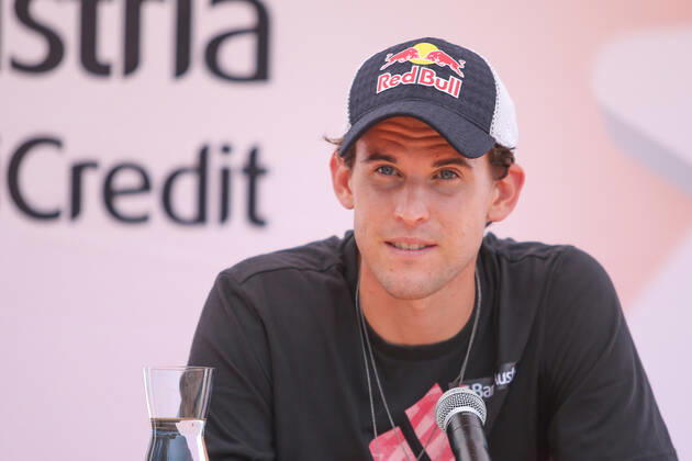 Tennis, press conference with US Open winner Dominic Thiem in Vienna