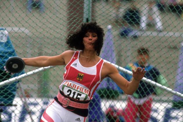 Athletics, Martina Hellmann, 65th birthday on 12 December