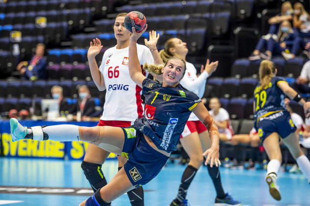 Handball, international womens game, Sweden - Poland