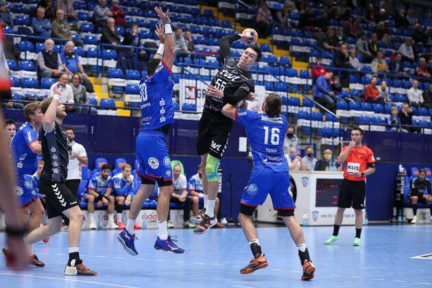 Handball, HBL, TBV Lemgo Lippe - The owls Ludwigshafen