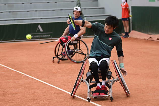 French Open, wheelchair tennis, mens double final