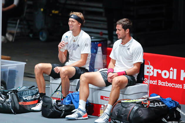 Tennis, ATP tournament in Cologne