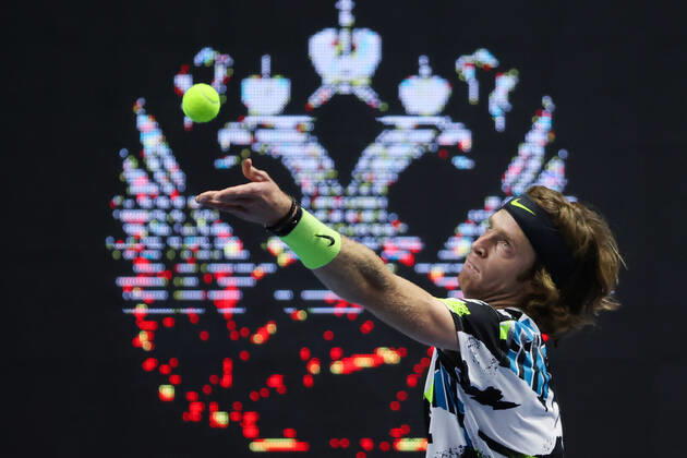 Tennis, ATP tournament in St. Petersburg