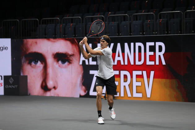 Tennis, ATP tournament in Cologne, Alexander Zverev - Felix Auger-Aliassime