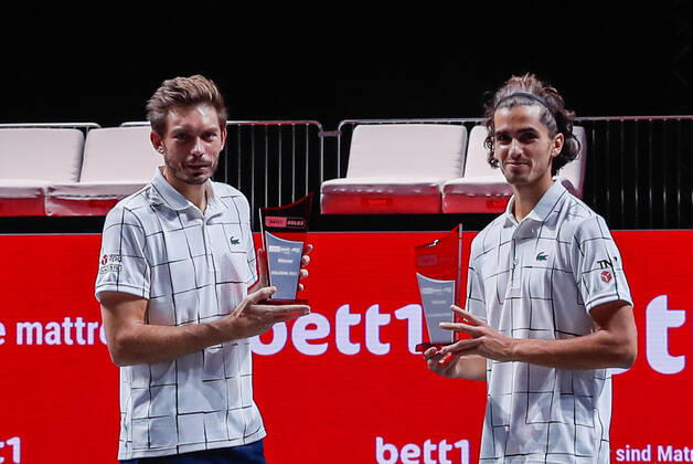 Tennis, ATP tournament in Cologne, double finals