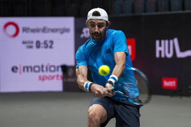 Tennis, ATP tournament in Cologne