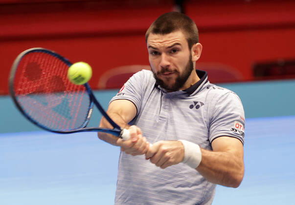 Tennis, ATP tournament in Vienna
