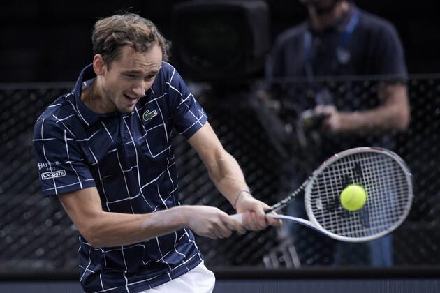 Tennis, ATP tournament in Paris