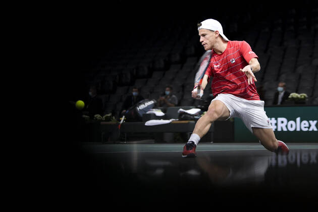 Tennis, ATP tournament in Paris