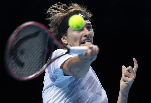 tennis, ATP finals in London, Alexander Zverev - Daniil Medvedev