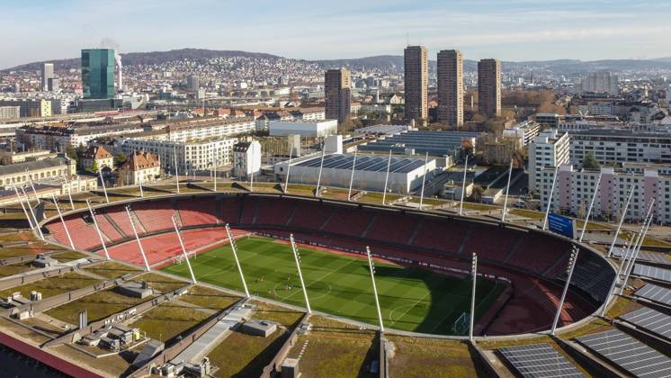 EURO 2025, Women EM, sports venue, Letzigrund stadium in Zurich