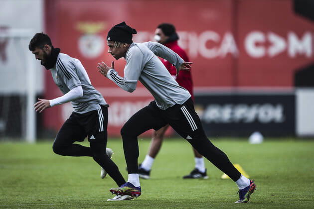 Football, EL, Benfica Lisbon Training