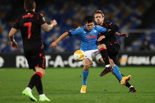 Football, EL, SSC Naples - Real Sociedad San Sebastian