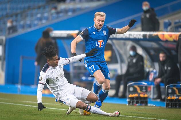 Football, EL, Lech Posen - Glasgow Rangers