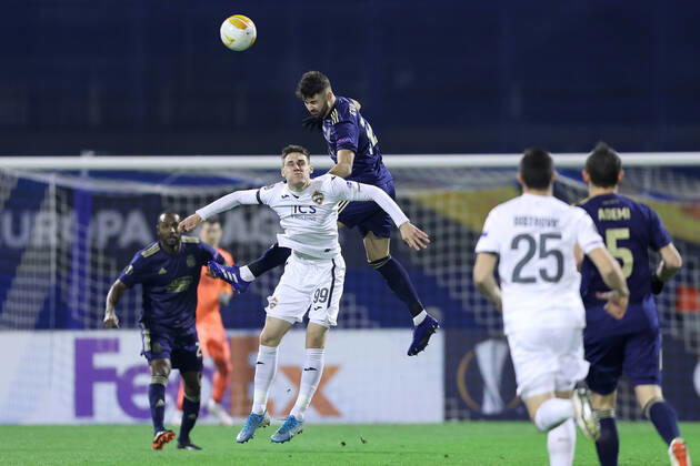 Football, EL, Dinamo Zagreb - CSKA Moscow