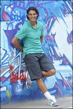 Tennis, French Open, Fotoshooting Rafael Nadal