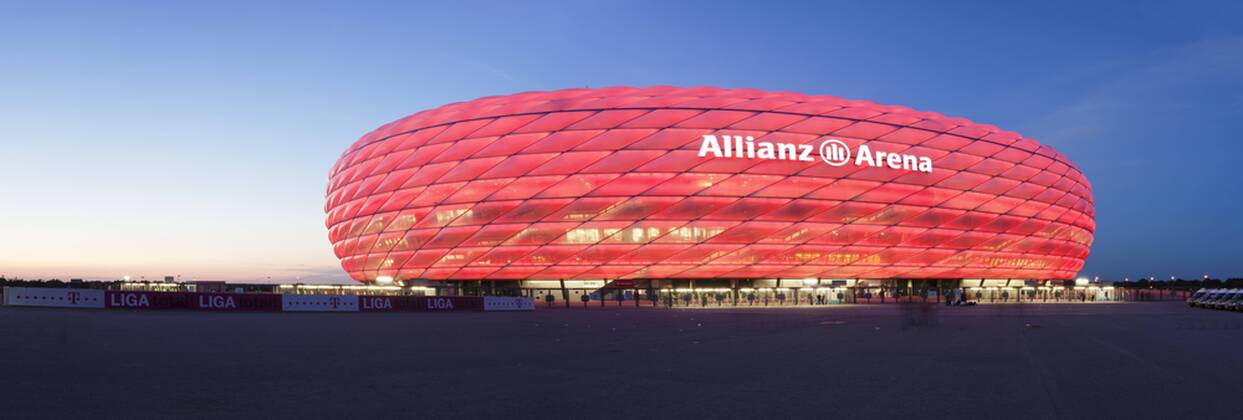Fußball, Stadiongeschichte FC Bayern München