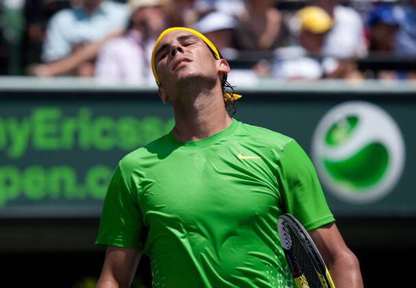 Tennis, ATP Tour, Key Biscayne, Finale, Novak Djokovic schlägt Rafael Nadal und gewinnt die Sony Ericsson Open