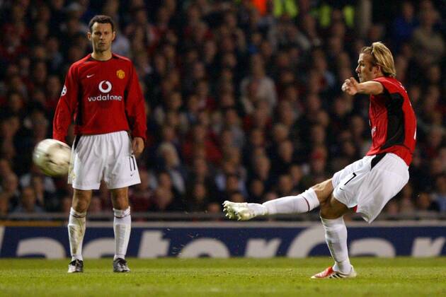 Fußball, Champions League, Viertelfinale, Manchester United - Real Madrid 4:3