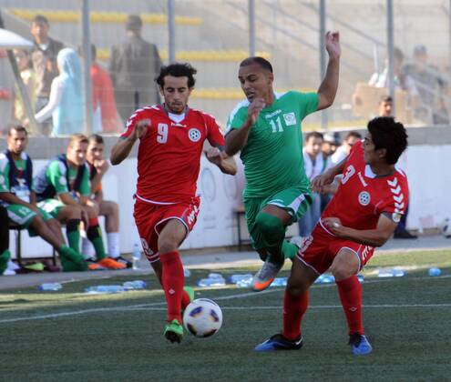 Football, World Cup Qualification, Palestine - Afghanistan