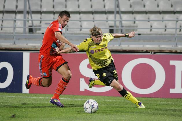 Fußball, Champions League, Olympique Marseille - Borussia Dortmund 3:0