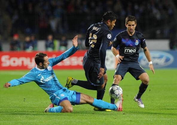 Fußball, Champions League, Zenit St. Petersburg - FC Porto 3:1