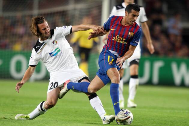 Fußball, Champions League, FC Barcelona - Viktoria Pilsen 2:0