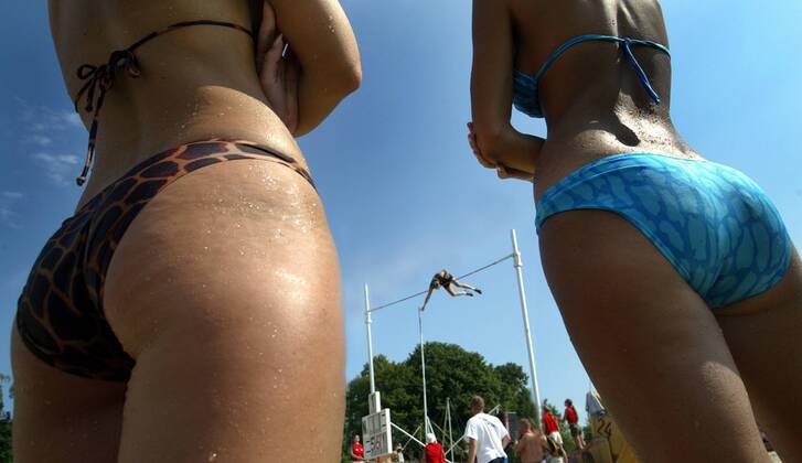 Athletics, Pole Vault Show Competition in Berlin