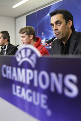 Fußball, Champions League, PK Bayer Leverkusen