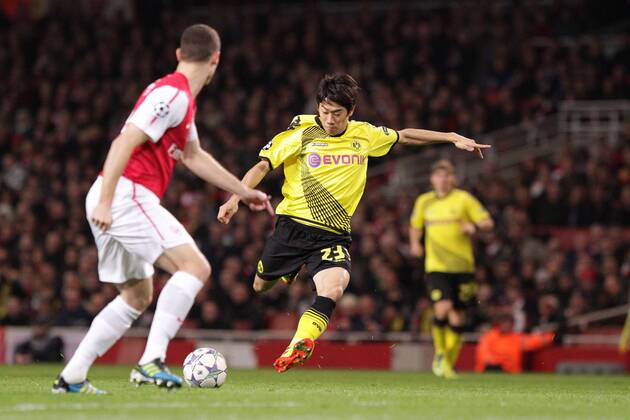 Fußball, Champions League, FC Arsenal - Borussia Dortmund 2:1