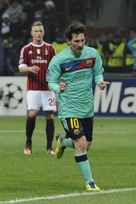 Fußball, Champions League, AC Mailand - FC Barcelona 2:3