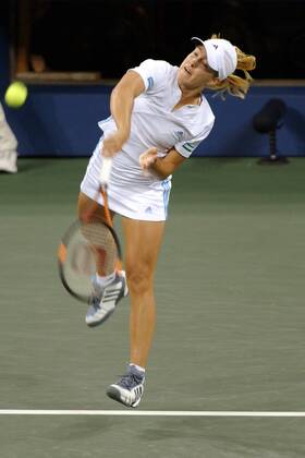 Tennis, US Open, Final, Justine Henin-Hardenne wins against Kim Clijsters