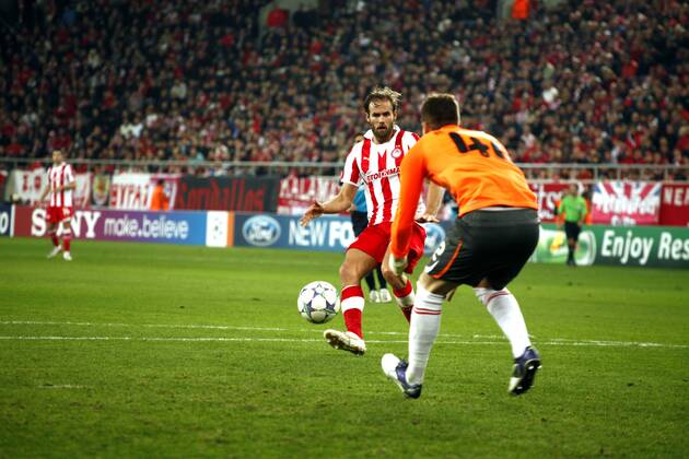 Fußball, Champions League, Olympiakos Piräus - FC Arsenal 3:1