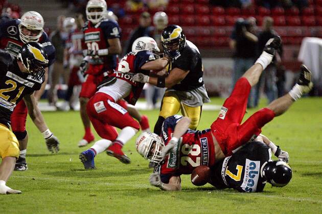American Football, GFL, Semi-Final, Braunschweig Lions - Berlin Adler 10:3