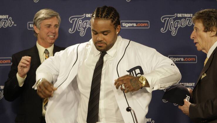 Baseball, MLB, Prince Fielder is unveiled as new addition to Detroit Tigers roster