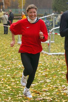 Athletics, Berlin Cross Country with Uta Pippig