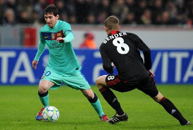 Fußball, Champions League, Bayer Leverkusen - FC Barcelona