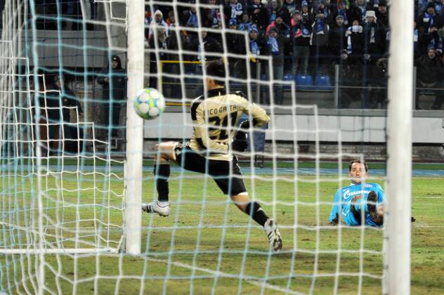 Fußball, Champions League, Zenit St. Petersburg - Benfica Lissabon 3:2
