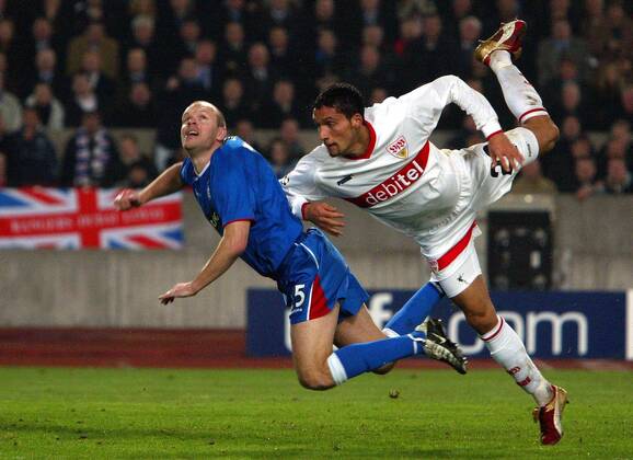 Fußball, Champions League, VfB Stuttgart - Glasgow Rangers 1:0